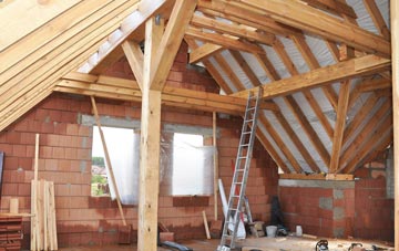 Goose Pool attic trusses