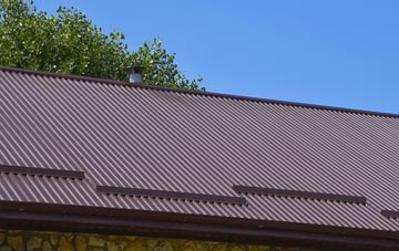 typical Goose Pool corrugated roof uses